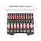 Tekton 3/8 Inch Drive 12-Point Socket Set with Open Top Drawer and Rack, 38-Piece 6-24 mm OLB94308 - alternate 3